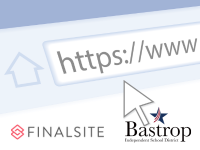  Website with BISD and FinalSite Logos